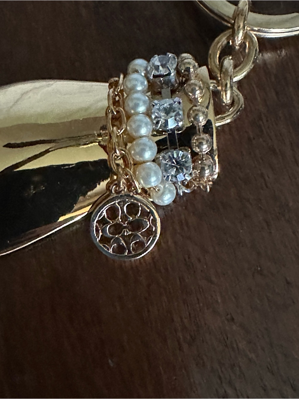 RARE Coach Elongated Hand Keychain Bag Charm - Picture 3 of 10
